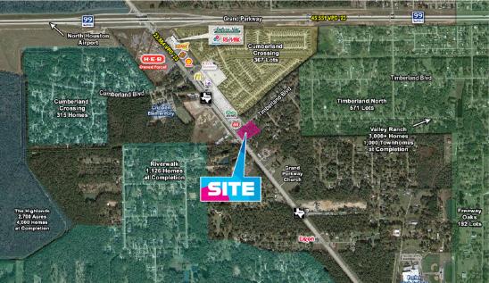 FM 1314 & Timberland Blvd